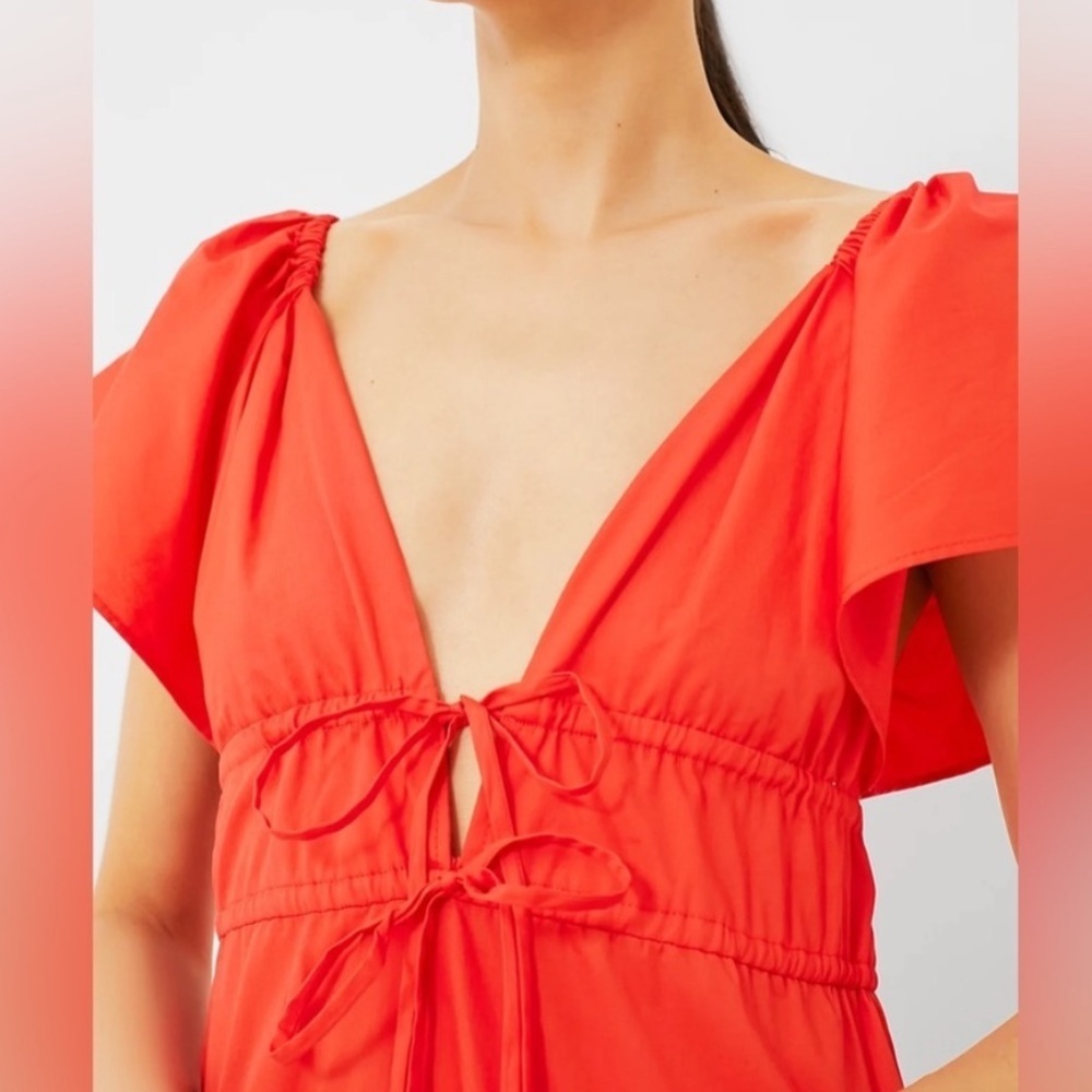 NWOT O.P.T Raspberry Fallen Dress - Picture 4 of 6